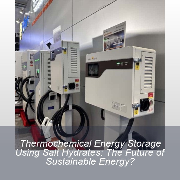 Thermochemical Energy Storage Using Salt Hydrates: The Future of Sustainable Energy?